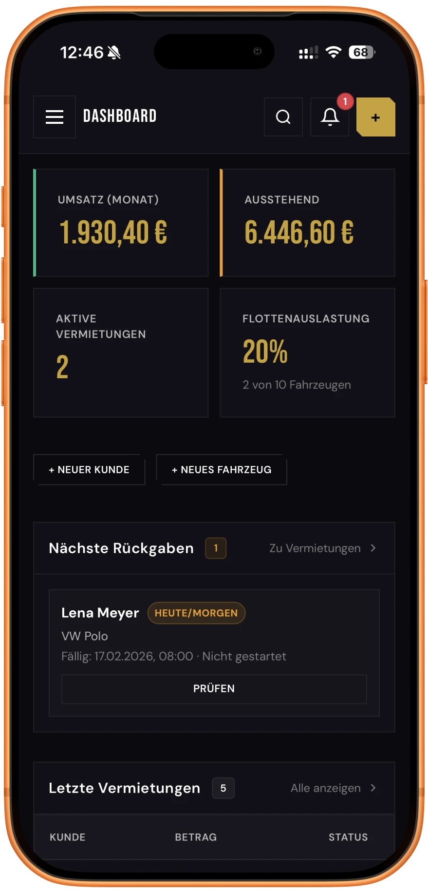 Mobile Nutzung - Perfekte Bedienung von unterwegs